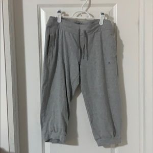 Adidas Capri joggers size small